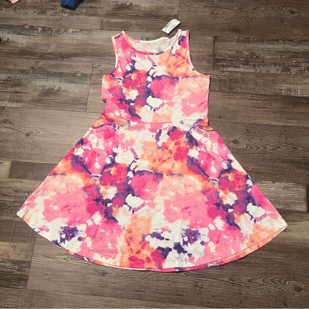 Children’s Place Colorful Tie-Dye Kids Dress